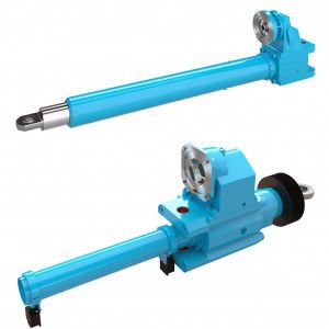 Actuador eléctrico - EH series - ATLANTA - lineal / de husillo de bolas / de husillo de rosca trapecial