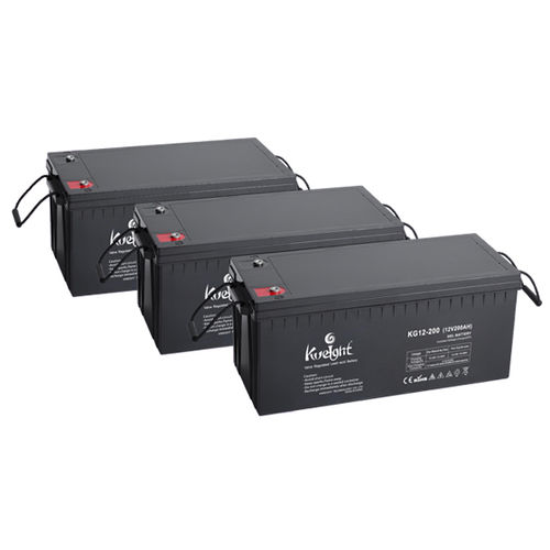 Batería ácido-plomo - KG series - ShenZhen Kweight Technology CO.,LTD - rectangular / 12 V / de ciclo profundo