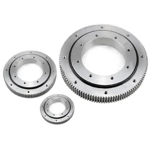 Corona giratoria con dientes interiores - XUZHOU FENGHE SLEWING BEARING CO.,LTD - sin dientes / con dientes exteriores / de rodillos cruzados