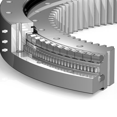 Corona giratoria de tres hileras - 13 series - XUZHOU FENGHE SLEWING BEARING CO.,LTD - con dientes interiores / con dientes exteriores / de rodillos