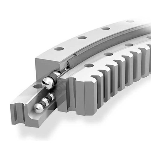 Corona giratoria de dos hileras - 02 series - XUZHOU FENGHE SLEWING BEARING CO.,LTD - con dientes interiores / de bolas / para obra grúa excavadora