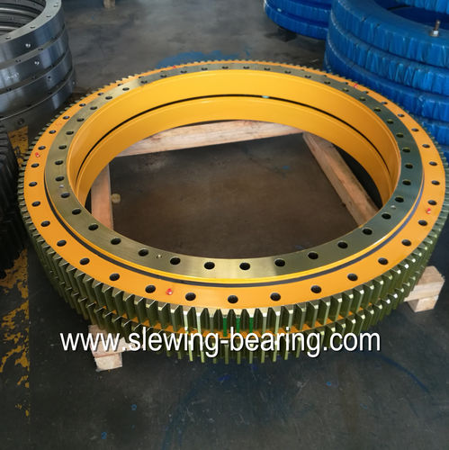 Corona giratoria con dientes exteriores - light series - XUZHOU FENGHE SLEWING BEARING CO.,LTD - de bolas / de una sola hilera / de cuatro puntos de contacto