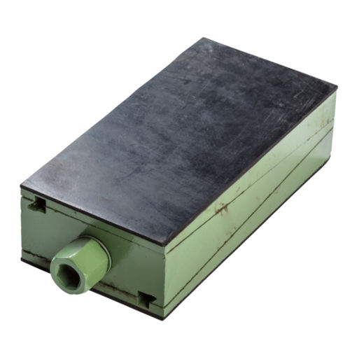 Soporte antivibratorio rectangular - WM series - Sunnex - de metal / de caucho / para máquina