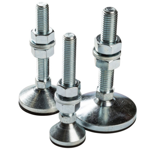 Soporte antivibratorio cilíndrico - LL series - Sunnex - metálico / para máquinas / de nivelación
