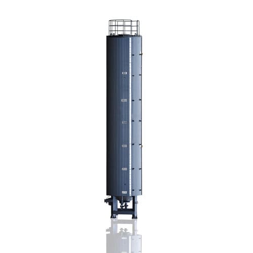 Depósito de almacenaje - SBE-30 - GlobeCore - de bomba / de acero / vertical