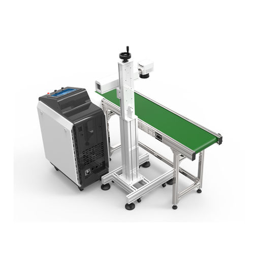 Máquina de marcado láser de fibra - SF200FF - Jinan Senfeng Laser Technology Co. Ltd. - de metal / de plástico / con pantalla táctil