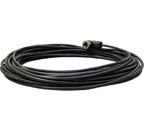 Cable eléctrico de alimentación - DLC-2P - Delta Lasers Technology Ltd - IP67 / en ángulo recto / 2 conductores