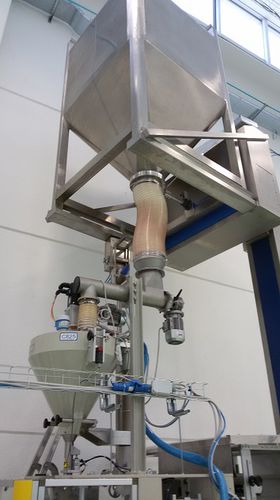 Sistema de vaciado de contenedores - TECHNOSILOS - para la industria agroalimentaria