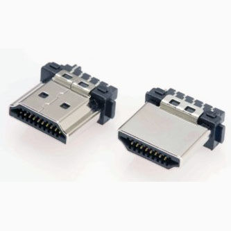 Conector HDMI - M-19-T/G-CS-V7 - ANTELEC - de datos / rectangular / macho