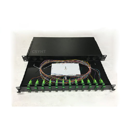 Panel de conexiones de fibras ópticas - ODF-RS-205 - Shenzhen YHT Broadband Equipment Co., Ltd. - 1U