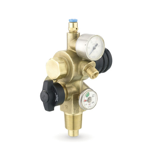Válvula con regulador de presión - C80 series - Rotarex - con volante / para acetileno / para oxígeno