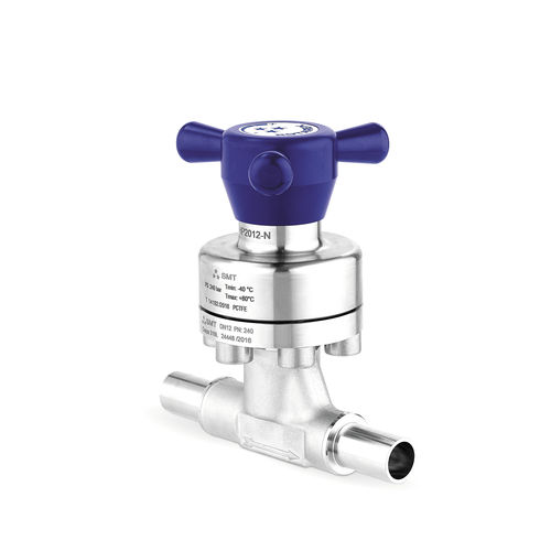 Válvula con volante - HP2000 series - Rotarex - neumática / para gas / para oxígeno