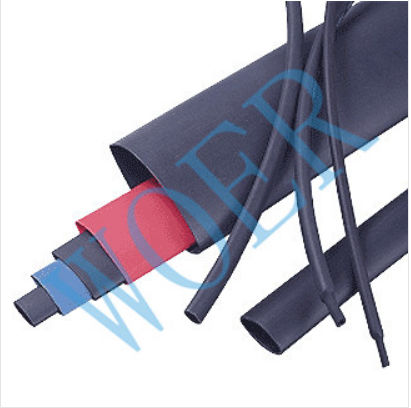 Funda termorretráctil - SBRS-(2X)G - SHENZHEN WOER HEAT-SHRINKABLE MATERIAL CO.,LTD - tubular / de doble pared