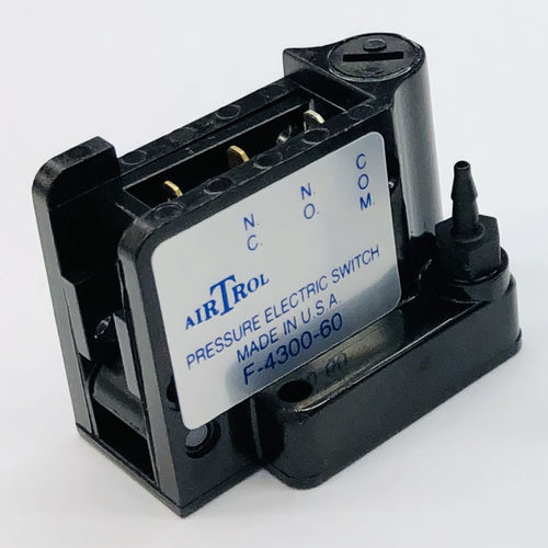 Vacuostato electromecánico - F-4300X series - Airtrol Components Inc - de vacío / SPDT / montado en panel