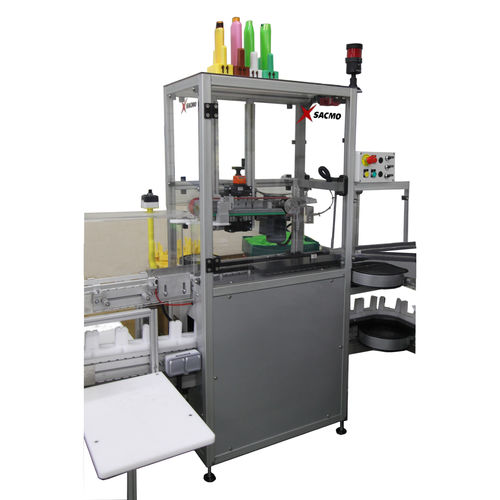 Tapadora a presión - SACMO - de banda / semiautomática / para botellas