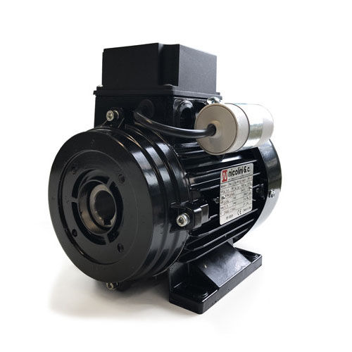 Motor con eje hueco - iec80 - Nicolini Motori - asíncrono / AC / con condensador
