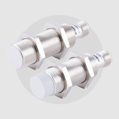 Sensor de proximidad inductivo - Midatec - cilíndrico / M12 / PNP