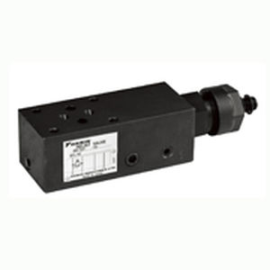 Válvula de alivio modular - MR-02 series - Daikin PMC - para agua / hidráulico / con chapaleta