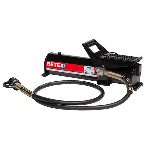 Bomba hidráulica de pistón - AP 921 - BETEX - con pedal / accionada por aire / de aluminio
