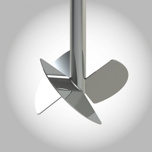 Hélice de 3 palas - ELEPHANT EAR - Marllin - turbina Rushton / para agitador
