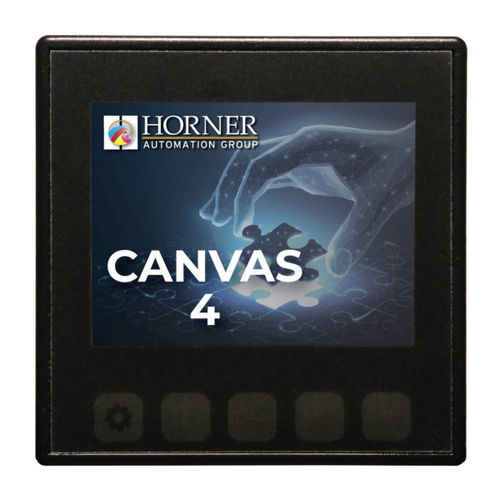 HMI con pantalla táctil - Canvas 4 - Horner Tianjin Automation Technology Ltd - en riel DIN / 320 x 240 / TFT LCD