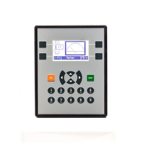 HMI con teclado - X2  - Horner Tianjin Automation Technology Ltd - empotrable / 128 x 64 / retroiluminación LED