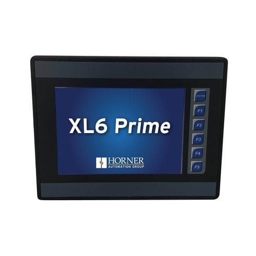 HMI con pantalla táctil resistiva - XL6 Prime - Horner Tianjin Automation Technology Ltd - en riel DIN / 640 x 480 / TFT LCD