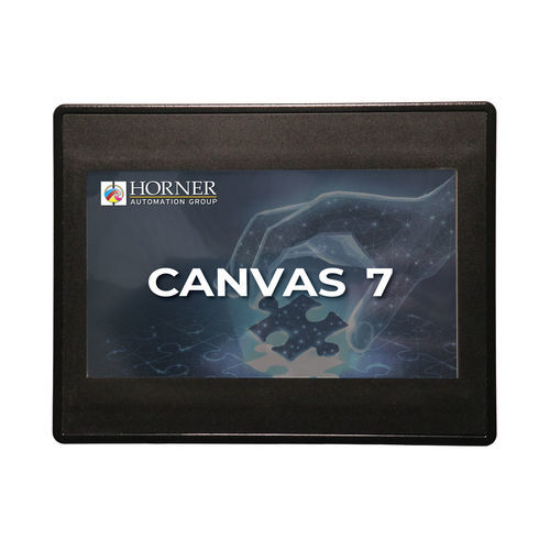 HMI con pantalla táctil - Canvas 7 - Horner Tianjin Automation Technology Ltd - en riel DIN / 800 x 480 / TFT LCD