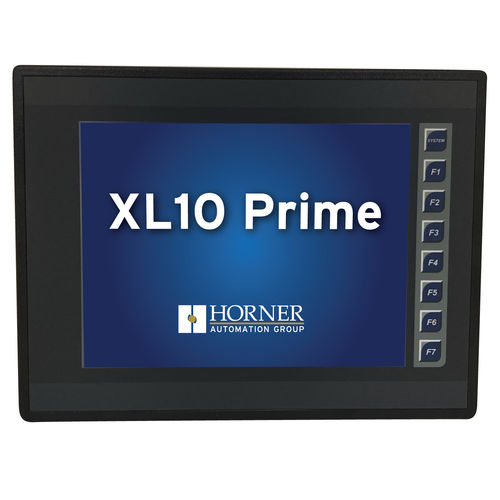 HMI con pantalla táctil - XL10 Prime - Horner Tianjin Automation Technology Ltd - en riel DIN / 640 x 480 / TFT LCD