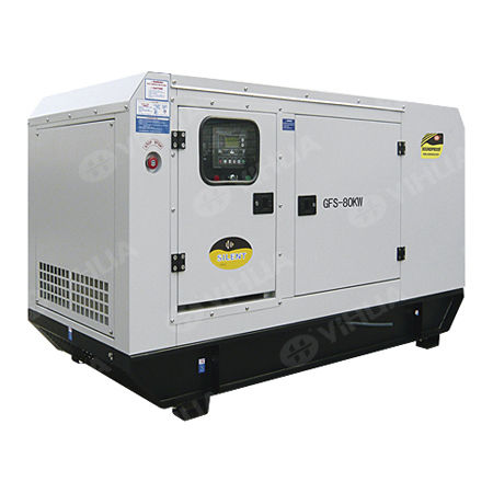 Grupo electrógeno diésel - UK-ENGINE series - Fujian Yihua Electrical Machinery Co., Ltd. - monofásico / en contenedor / 50 Hz