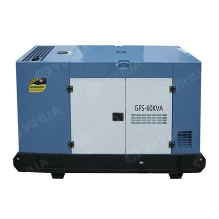 Grupo electrógeno diésel - LOVOL Series - Fujian Yihua Electrical Machinery Co., Ltd. - monofásico / en contenedor / 50 Hz