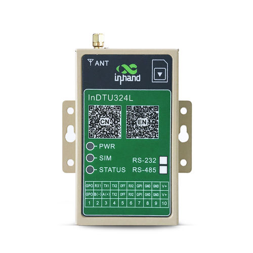 Módem industrial - InDTU324 - InHand Networks - celular / DTU / con sistema multisplit