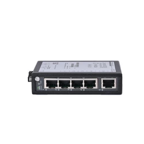Conmutador Ethernet no administrable - ISE2005D-P - InHand Networks - 5 puertos / en riel DIN / robusto