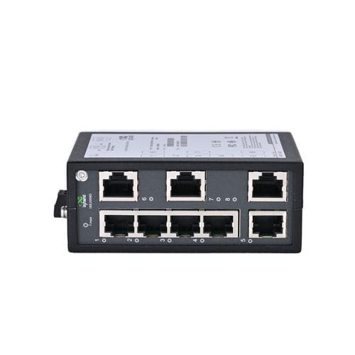 Conmutador Ethernet no administrable - ISE2008D-P - InHand Networks - 8 puertos / en riel DIN / compacto