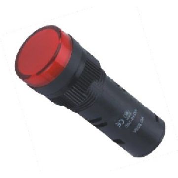 Indicador luminoso LED - AD22 series - Shanghai Tianyi Electric Co., Ltd. - montado en panel / redondo / AC/DC