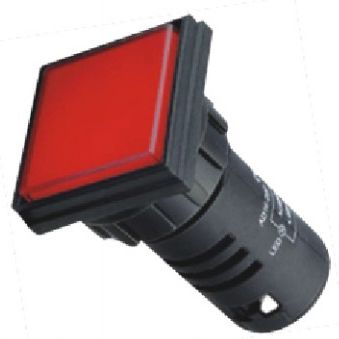 Indicador luminoso LED - AD22  series - Shanghai Tianyi Electric Co., Ltd. - montado en panel / cuadrado / AC/DC