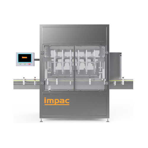 Llenadora taponadora etiquetadora automática - PYTHON - impac Engineering ltd. - controlada por PLC / para líquido viscoso / para crema