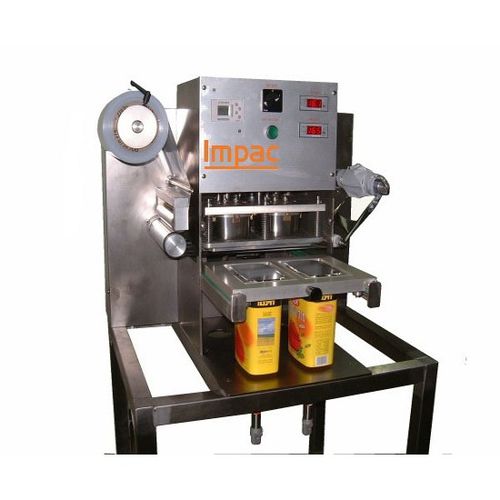 Selladora semiautomática - VOLCANO  - impac Engineering ltd. - para embalajes / para cubeta de plástico / para la industria electrónica