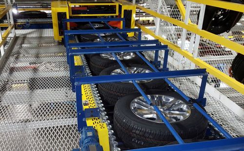 Transportador de rodillos - Ultimation Industries, LLC - horizontal / de transporte / de cadenas