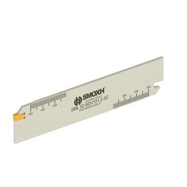 Herramienta de ranurado y tronzado exteriores - SML 32-SDV151.2-3C - SMOXH CUTTING TOOLS - con plaquitas de corte