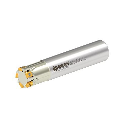 Fresa de 1/4 de círculo - ST90 LP09 D25 W25 L150 Z04-H - SMOXH CUTTING TOOLS - de punta esférica / de dos cortes / de plaquitas intercambiables