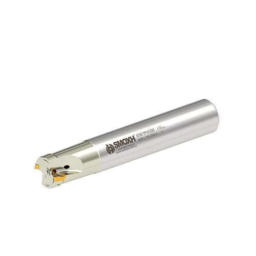 Fresa de 1/4 de círculo - ST90 TP10 D25 W25 L150 Z02-H - SMOXH CUTTING TOOLS - de punta esférica / de dos cortes / de plaquitas intercambiables
