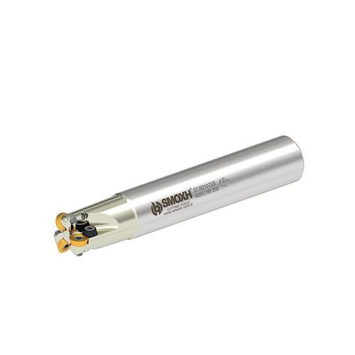 Fresa de 1/4 de círculo - ST RD08 D25 W25 L150 Z03 - SMOXH CUTTING TOOLS - de punta esférica / de dos cortes / de plaquitas intercambiables
