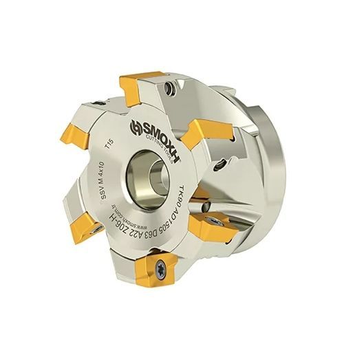 Fresa de dos cortes - TK90 AD1505 D63 A22 Z06-H - SMOXH CUTTING TOOLS - de 1/4 de círculo / de punta esférica / de plaquitas intercambiables