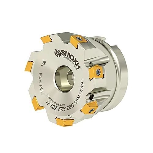 Fresa de dos cortes - TK90 LN09 D63 A22 Z07-H - SMOXH CUTTING TOOLS - de 1/4 de círculo / de punta esférica / de plaquitas intercambiables