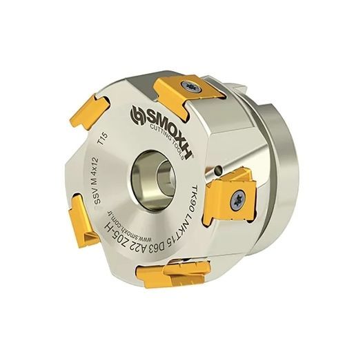 Fresa de dos cortes - TK90 LNKT15 D63 A22 Z05-H - SMOXH CUTTING TOOLS - de 1/4 de círculo / de punta esférica / de plaquitas intercambiables
