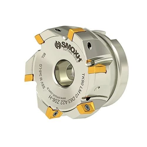 Fresa de dos cortes - TK90 LM10 D63 A22 Z06-H - SMOXH CUTTING TOOLS - de 1/4 de círculo / de punta esférica / de plaquitas intercambiables
