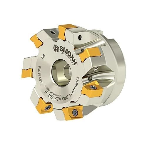 Fresa de dos cortes - TK90 AN11 D63 A22 Z07-H - SMOXH CUTTING TOOLS - de 1/4 de círculo / de punta esférica / de plaquitas intercambiables