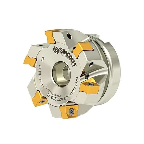 Fresa de dos cortes - TK90 LQ11 D63 A22 Z06-H - SMOXH CUTTING TOOLS - de 1/4 de círculo / de punta esférica / de plaquitas intercambiables