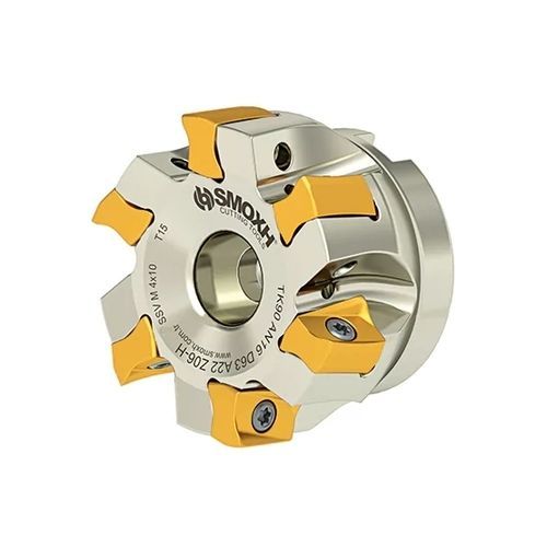 Fresa de dos cortes - TK90 AN16 D63 A22 Z06-H - SMOXH CUTTING TOOLS - de 1/4 de círculo / de punta esférica / de plaquitas intercambiables